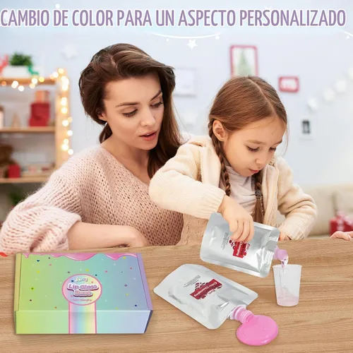 Vista 6 de JCOOS Base de brillo de labios, aceite de labios que cambia de color, base de brillo de labios, 2 unidades de 3.5 onzas de base de brillo de labios