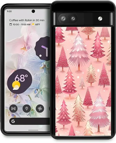 Vista 74 de Funda compatible con Google Pixel 4A 5G, Nochebuena, Google Pixel 4A 5G, delgada, suave, a prueba de golpes, TPU para mujeres y niñas, niños, funda