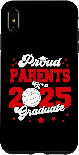 Vista 11 de iPhone 16 Parents of a 2025 Graduate Prom Graduation 25 VolleyBall Case