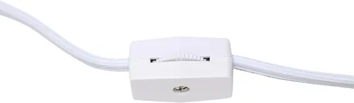 Vista 8 de Simple Designs LT2085-OFF Lámpara de mesa de cerámica lineal texturizada color blanco (4 unidades)