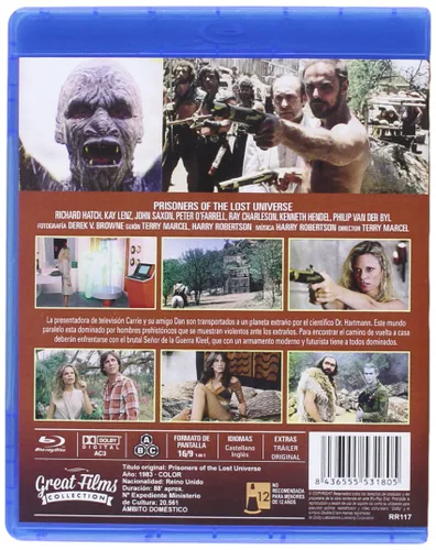 Vista 2 de Prisoners of the Lost Universe (1983) Blu-Ray, Reg.ABC Import - Spain