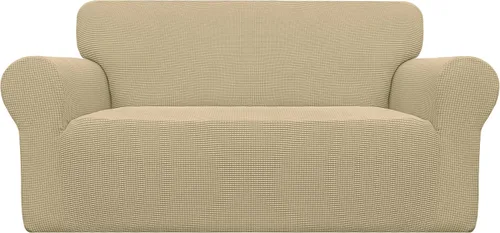 Vista 140 de Easy-Going - Funda elástica sobredimensionada para sofá, 1 pieza, protector muebles, suave, parte inferior elástica, para niños, tela jacquard