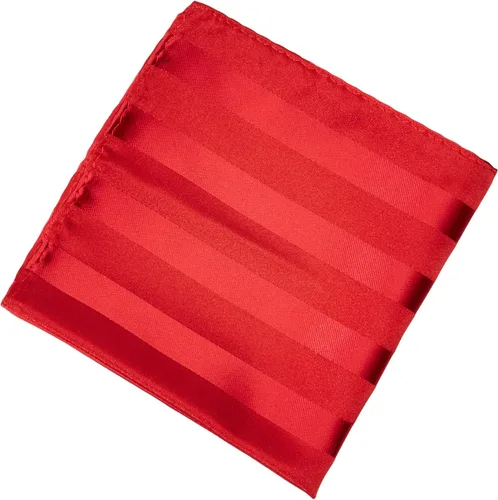 Vista 19 de Stacy Adams Conjunto de corbata de rayas formales de tejido sólido para hombre