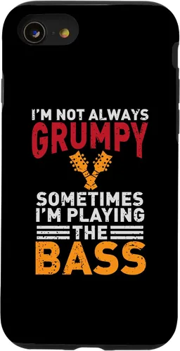 Vista 13 de Funda para iPhone 15 Pro Max Bass Guitar Player Funny Retro Music Electric Guitar Bassist