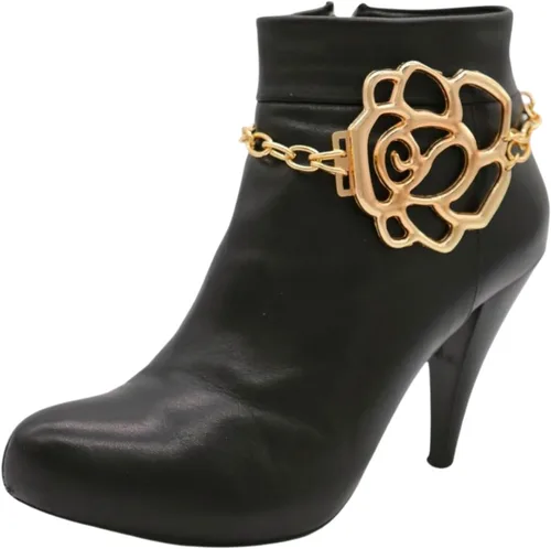Vista 2 de TrendyFashionJewelry TFJ - Pulsera de metal para mujer, estilo occidental, con diseño sexy, cadena de bota, cuentas de bola