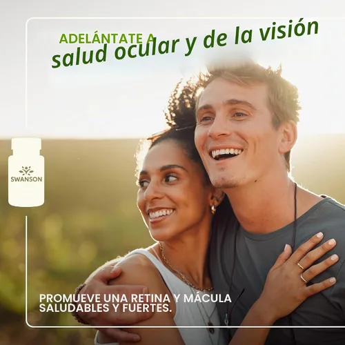 Vista 2 de Swanson Suplemento de luteína para la salud ocular y la visión, 40 mg, 60