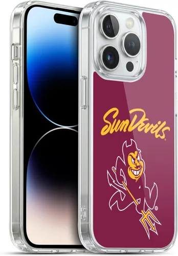 Vista 27 de Head Case Designs Funda de gel ASU Camou con licencia oficial de la Universidad Estatal de Arizona [protección de grado militar] compatible