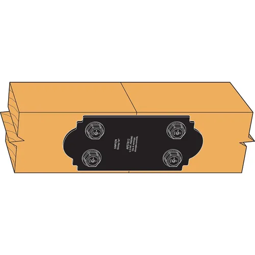 Vista 4 de Simpson Strong-Tie APST612 Acentos para exteriores - con sujetadores requeridos