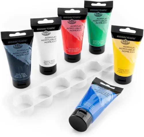 Vista 10 de Royal & Langnickel Pintura de tubo de artista, 2.5 fl oz, paquete de 6