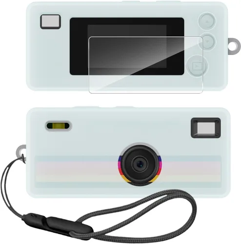 Vista 9 de Funda de silicona para llavero Kodak CHARMERA para cámara digital con protector de pantalla y cordón para accesorios de llavero CHARMERA