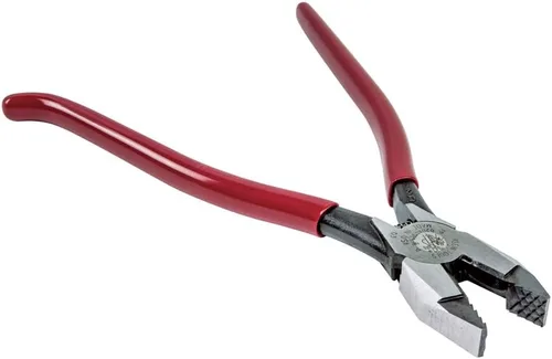 Vista 9 de Klein Tools D201 – 7CSTA Alicate de metalúrgico con acordonado agresivo, 9 pulgadas
