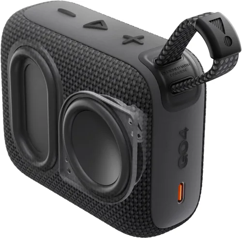 Vista 6 de JBL JBLGO4BLKAM-Z Go 4 - Bocina Bluetooth portátil, color negro (reacondicionado certificado)