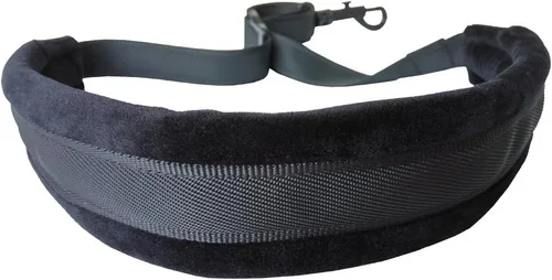 Vista 3 de Xinlink Correa Profesional para Cuello de Saxofón Negra con Acolchado Suave y Gancho de Presión para Saxofón Alto, Tenor, Soprano, Barítono