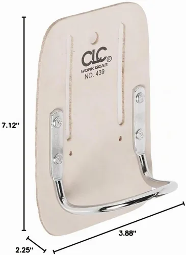 Vista 6 de Custom Leathercraft 439 - Porta martillo de acero resistente con asa de acero