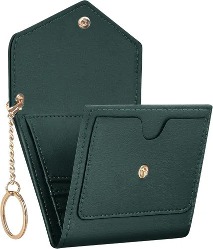 Vista 16 de Gostwo Billetera para Mujer con Bloqueo RFID Carteras Pequeñas para Mujer Tarjetero de Tarjetas de Crédito Carteras Triple Pliegue para Damas