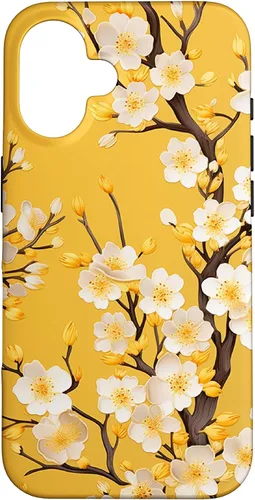 Vista 32 de Yellow Cherry Blossom Case for iPhone 17