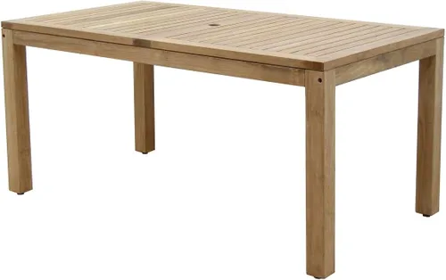 Vista 5 de Amazonia Teak Budapest - Juego de comedor rectangular de teca (7 piezas)