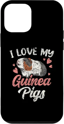 Vista 12 de Funda para iPhone 15 I Love My Guinea Pigs Animal Cute Pet Guinea Pig Lover