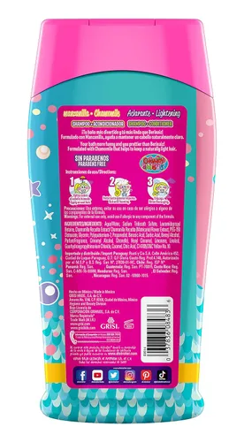 Vista 4 de Grisi Champú Manzanilla Kids para niñas, 10 onzas líquidas, 10 onzas