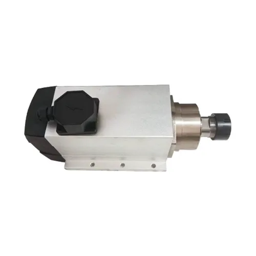 Vista 3 de Motor de husillo CNC ATO 3 fases 380V refrigerado por aire CNC motor de husillo, 1.5kW, 18000rpm 400Hz motor de husillo, para máquina enrutadora CNC