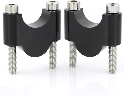 Vista 6 de Xitomer Elevadores de manillar de motocicleta ADV de 1 1/8 pulgadas, 1.126 in, sin abrazaderas, apto para VFR1200X, Street Triple RS, Street Triple