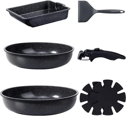 Vista 9 de GiPP Ceramic Pots and Pans Set