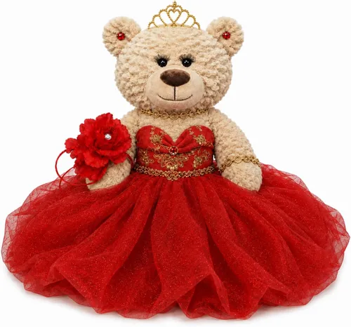 Vista 12 de KINNEX COLLECTIONS SINCE 1997 20" Sweet 16 Last Doll Teddy Bear con vestido (pieza central) ~ ARC16832A-4 (azul bebé)