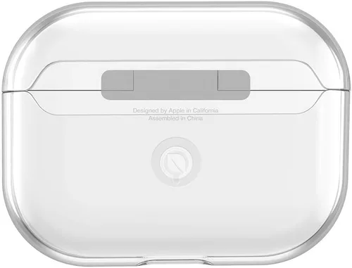 Vista 6 de Incase Funda transparente para AirPods Pro – 1ª generación – Protección delgada de un solo material con carcasa de policarbonato transparente