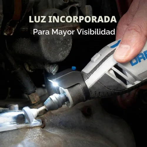 Vista 8 de Kit de herramienta giratoria versátil Dremel 4300-9/64 con eje flexible - 9 piezas adicionales y 64 accesorios - Ideal para grabado, grabado
