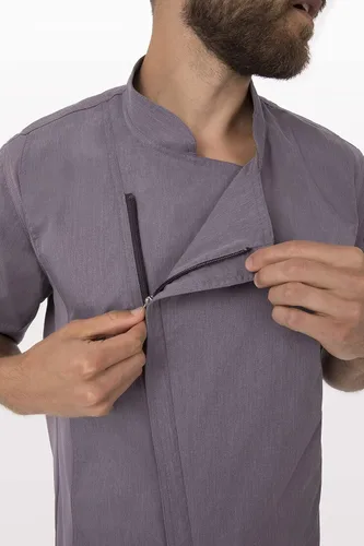 Vista 5 de Chef Works Springfield - Abrigo de chef para hombre