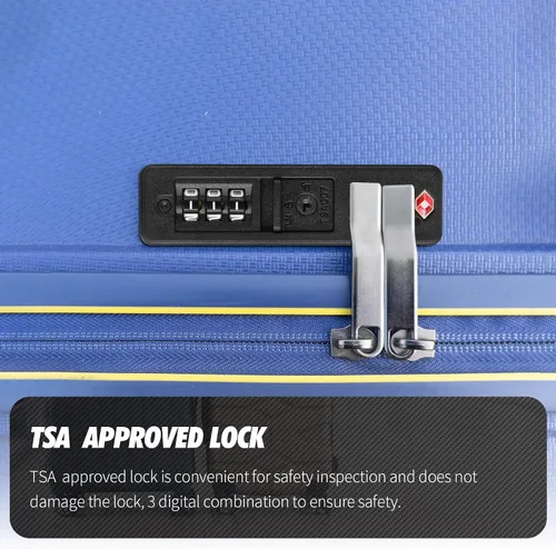 Vista 6 de Zoofen Cerradura de equipaje Cerradura de equipaje Aprobado por la TSA Cerradura de equipaje Maleta Equipaje