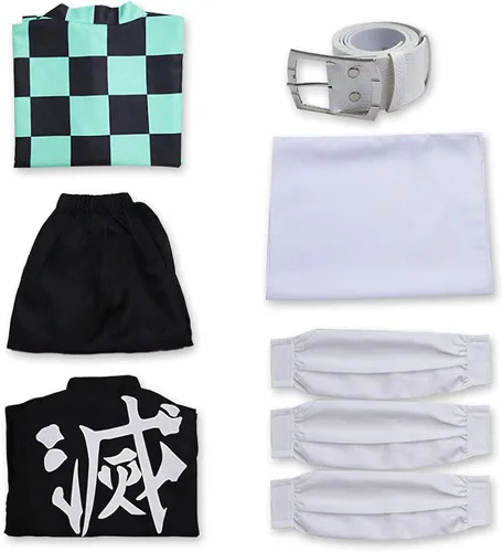 Vista 6 de Lovecos Disfraz de anime para cosplay de Halloween