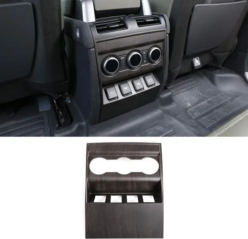 Vista 11 de Cubierta de marco de ventilación de aire acondicionado para interior de automóvil ABS para Land Rover Defender 90 110 130 2020-2021 Accesorios