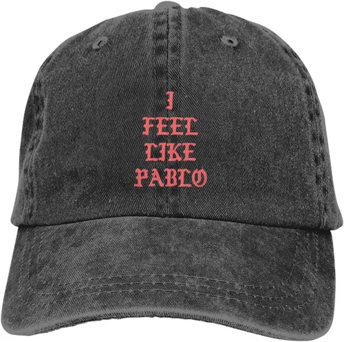 Vista 9 de Gorra de béisbol con texto en inglés "I Feel Like Pablo", unisex, estilo vintage, para hombre y mujer
