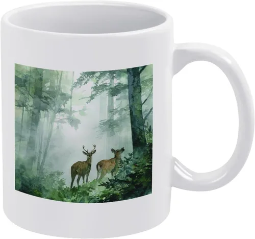 Vista 12 de Coffee Cups Ceramic Highland Cow Mug Mothers Day Gifts For Mom Highland Cow Gifts Personalized Gifts for Birthday Mother's Day Christmas