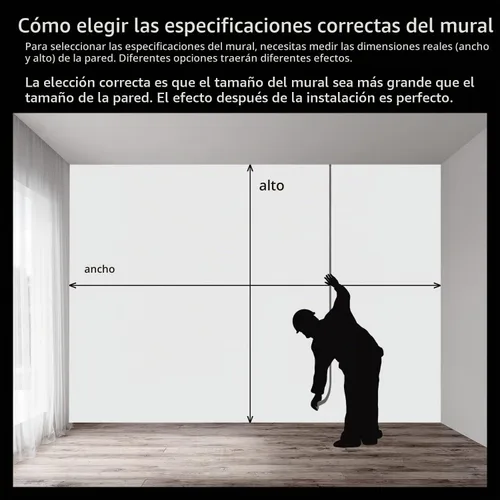 Vista 4 de Papel tapiz espacial 3D para dormitorio, murales de pared extra grandes para sala de estar, 151 x 105 pulgadas (no se puede despegar ni pegar)