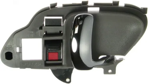 Vista 11 de TRQ Manija Interior de Puerta del Lado del Pasajero Negra Compatible con Ford Bronco 1987-1996 F-150 1987-1997 F-250 1997 F-250 HD F-350
