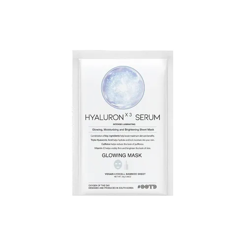 Vista 11 de Mascarilla facial coreana #OOTD para el cuidado de la piel seca y sensible Mascarillas en hoja hidratantes, revitalizantes, calmantes