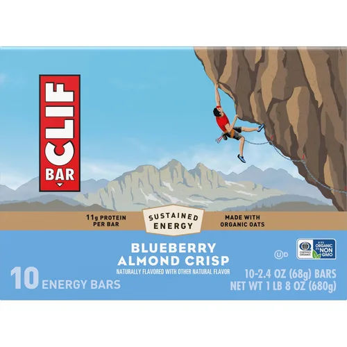 Vista 12 de CLIF BAR Barras energéticas proteicas, arándanos y almendras crujientes