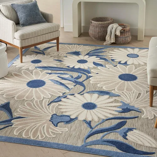 Vista 21 de Nourison Home Aloha - Alfombra beige de 2 pies 3 pulgadas x 12 pies, fácil de limpiar, no se desprende, para dormitorio, sala de estar, comedor