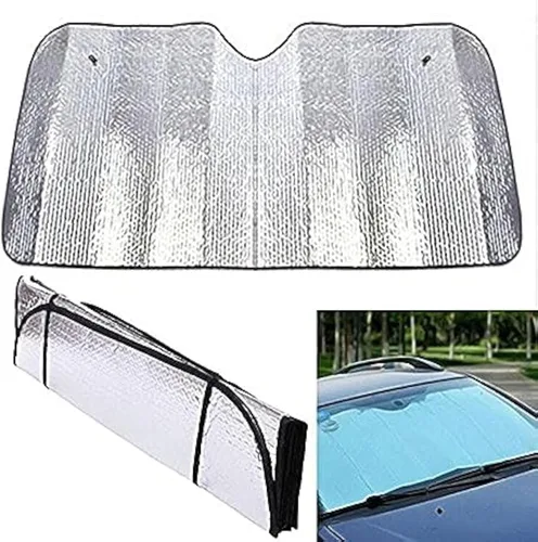 Vista 6 de Parasol plegable para parabrisas de automóvil, camión, SUV, protector