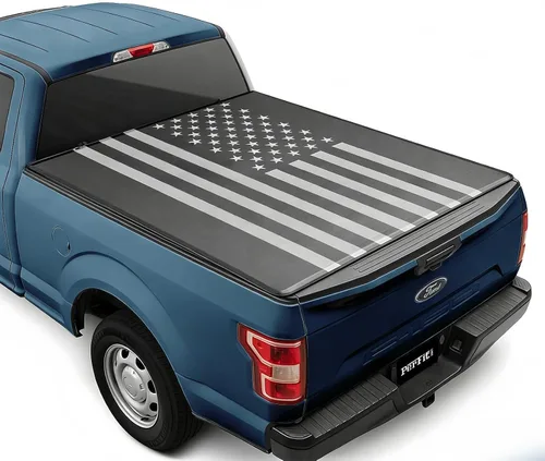 Vista 14 de Perfit Liner Cubierta tonneau plegable rígida de bajo perfil para Ford F-150 2015-2026 (Incl.F-150 Lightning) caja de 5.5 pies Fibra de vidrio