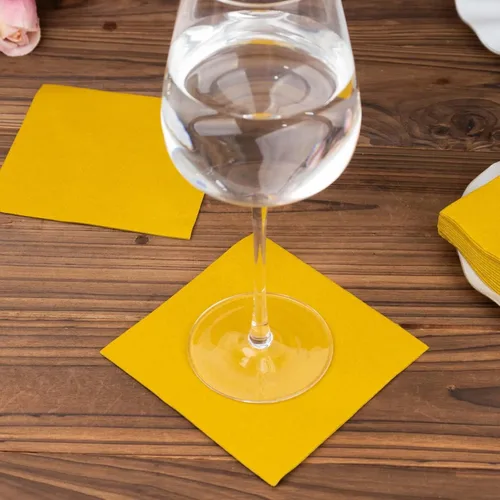Vista 15 de Efavormart - Paquete de 20 servilletas de papel Airlaid de papel suave con tacto de lino rosa rubor de oro rosa, altamente absorbentes Rosa (Blush)