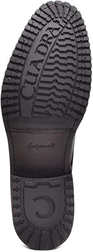 Vista 6 de Bota Hombre Cuadra en Piel Genuina con Cremallera Marrón