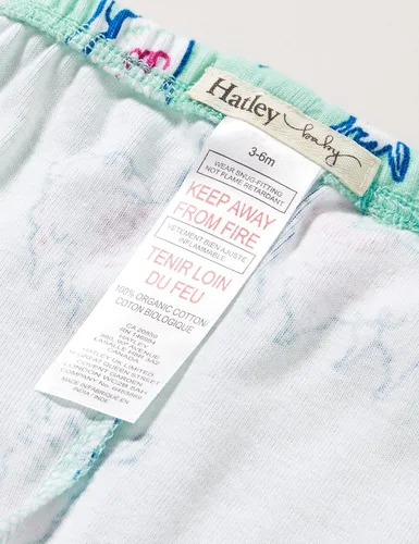 Vista 6 de Hatley Conjunto de pijama de manga larga de algodón orgánico para bebés y niñas