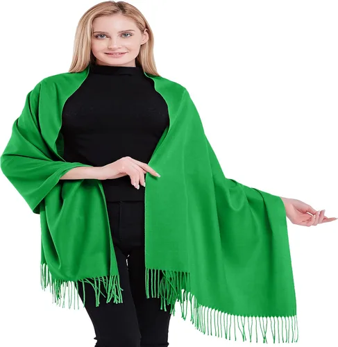 Vista 18 de CJ Apparel 100% Cashmere Shawls Shawl Scarf Wrap Stole Scarves Wraps Stoles Azul bebé