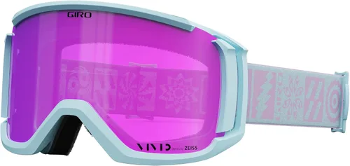 Vista 8 de Giro Revolt Gafas de esquí – Gafas de snowboard para hombres, mujeres y jóvenes con 1 lente VIVID y 1 transparente – Antivaho – OTG
