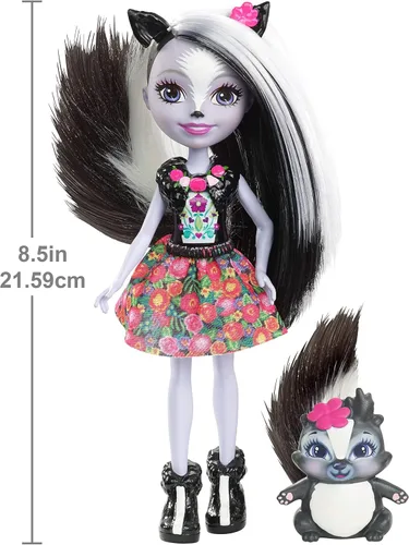 Vista 2 de Mattel Muñeca Enchantimals Sage Skunk