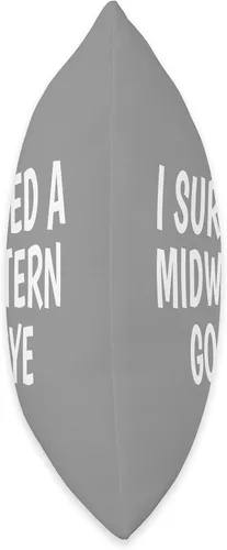 Vista 2 de Redds Threads I Survived A Midwestern Goodbye - Almohada (16 x 16 pulgadas), multicolor