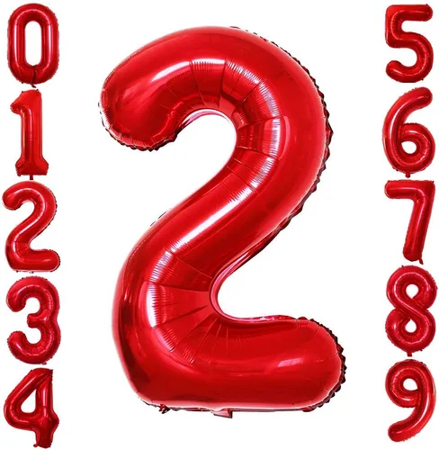 Vista 269 de Goer, conjunto de globos de papel aluminio para decoraciones de cumpleaños, globos de las letras de feliz cumpleaños y de números Oro